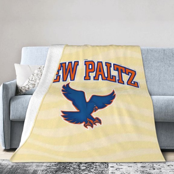State New York University New Paltz Ultra-Soft Micro Fleece Blanket Multi-Size Flannel Blanket