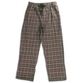 thumbnail image 1 of State O Maine Big Men's Plaid Flannel Pajama Pant 42148-XX-Large (Black Plaid), 1 of 3