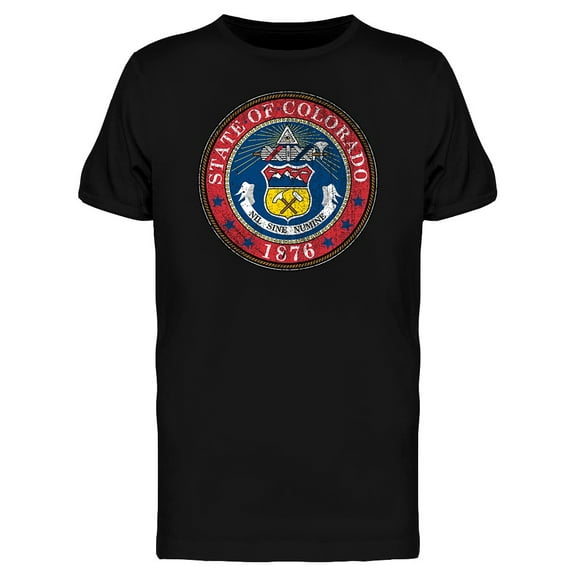 State Of Colorado T-Shirt Men -Image by Shutterstock, Male 3X-Large