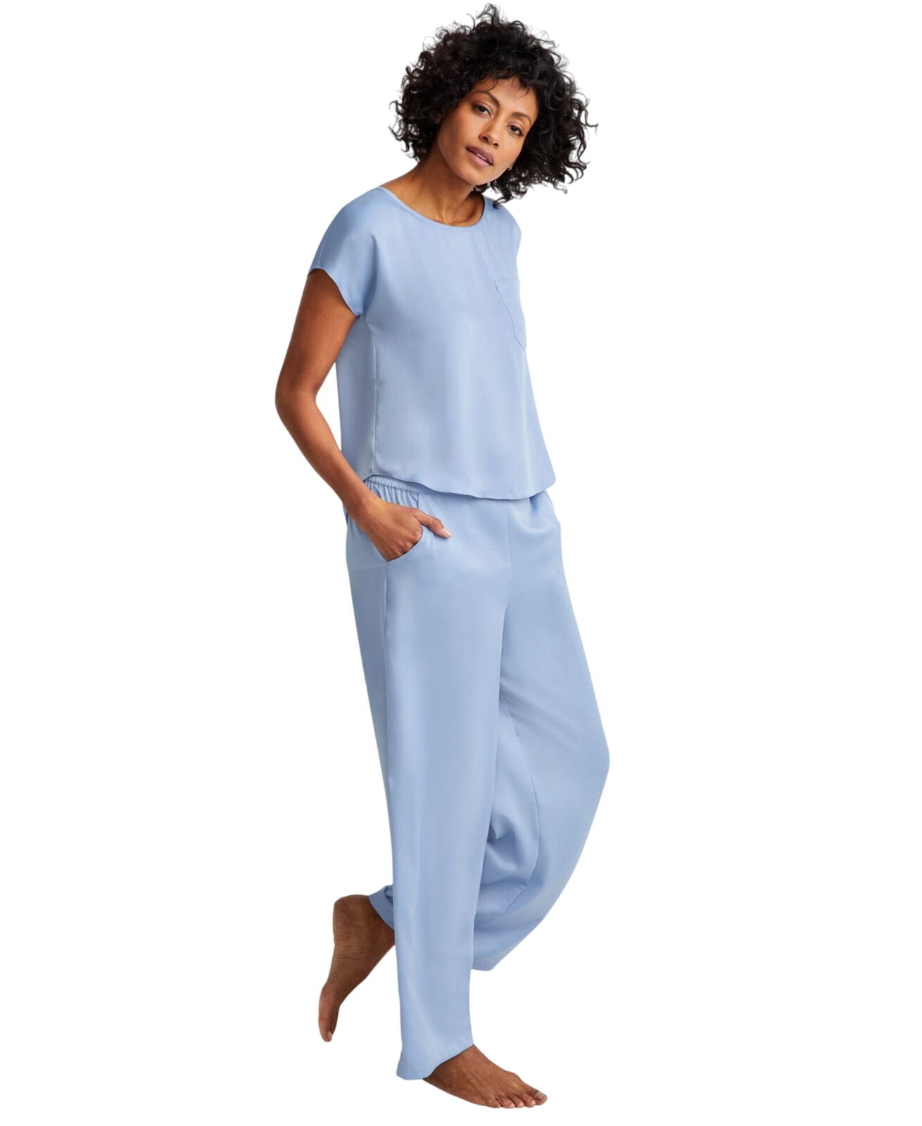 State-Of-Day-Womens-2-Pc-Silk- 