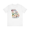 thumbnail image 1 of State Of Georgia State Map Souvenir Unisex Shirt, 1 of 9