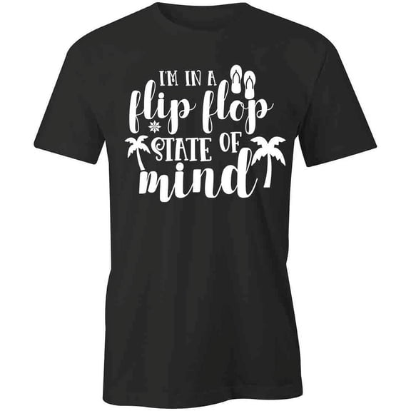 State Of Mind T-Shirt | Cool Summertime Black Tee Gift