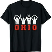 State Of Ohio Ohioan OH Trendy Distressed T-Shirt