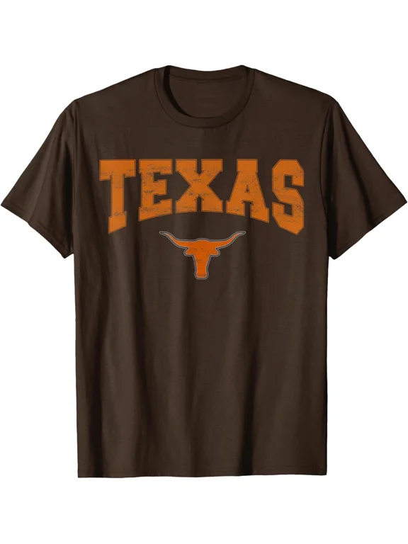 State Of Texas Orange Text Cool Pride Best State T-Shirt Unisex S-5XL Hot Trending Shirt, Vintage Birthday Gift