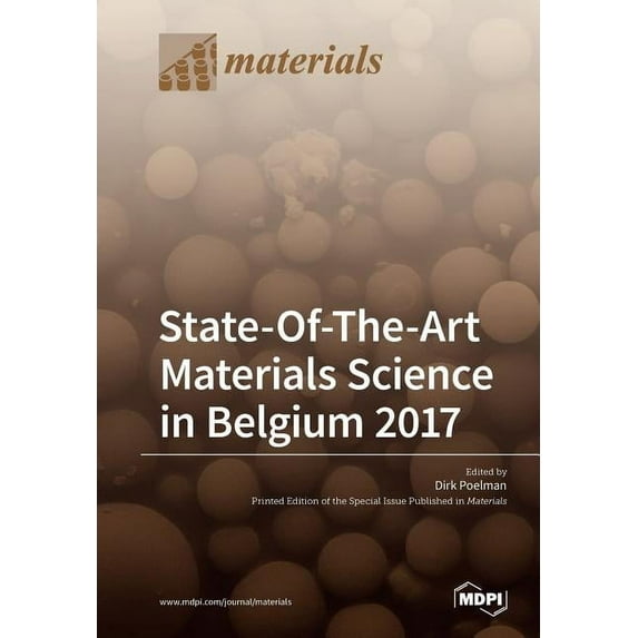 State-Of-The-Art Materials Science in Belgium 2017, (Paperback)