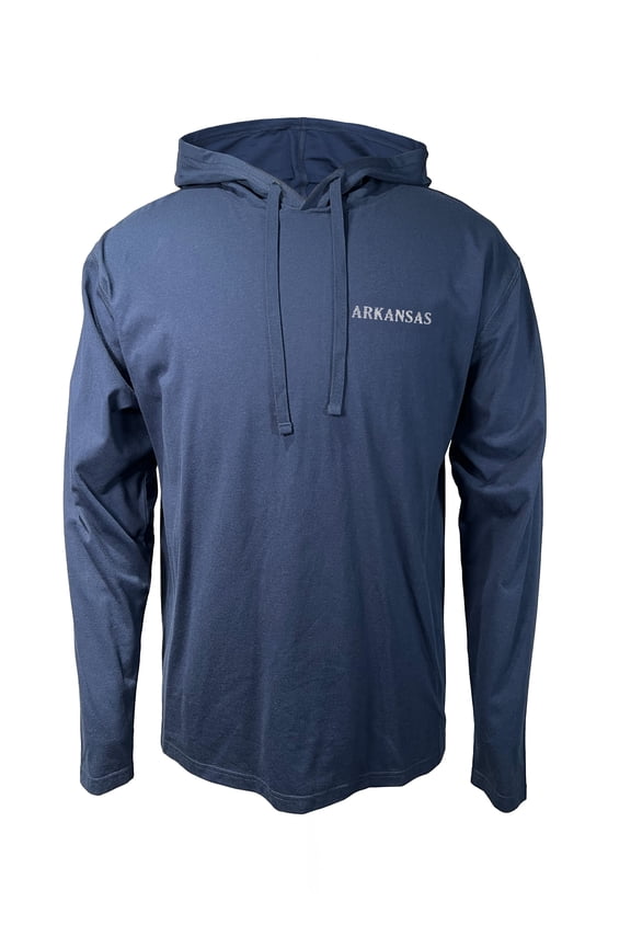 State Pride ARKANSAS Long Sleeve Hood T-Shirt