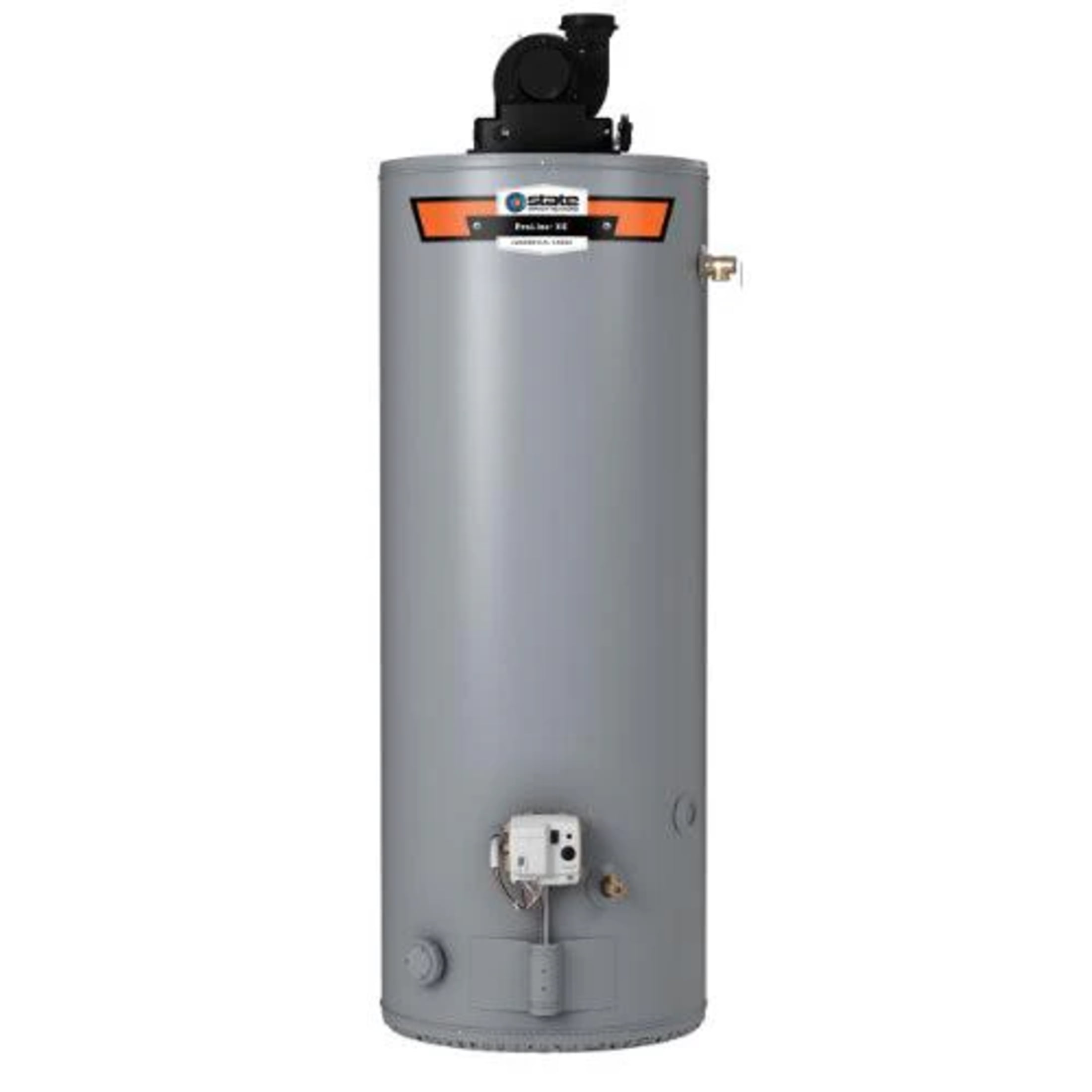 State Proline XE Power Vent 75 Gallon Hot Tank, 76,000 BTU Gas Water ...