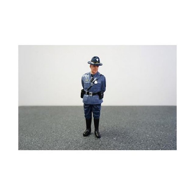 State Trooper Craig Figure for 1-24 Diecast Model Cars