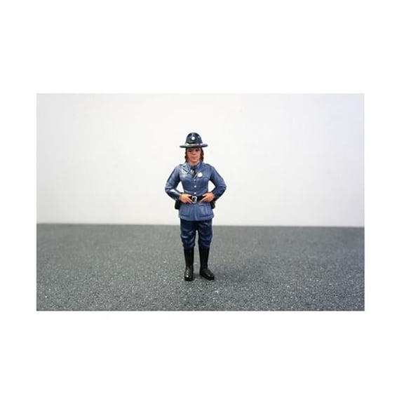 State Trooper Sharon Figure for 1-24 Diecast Model Cars