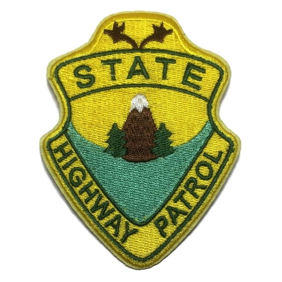 State Troopers Movie Highway Patrol Logo Iron On Patch