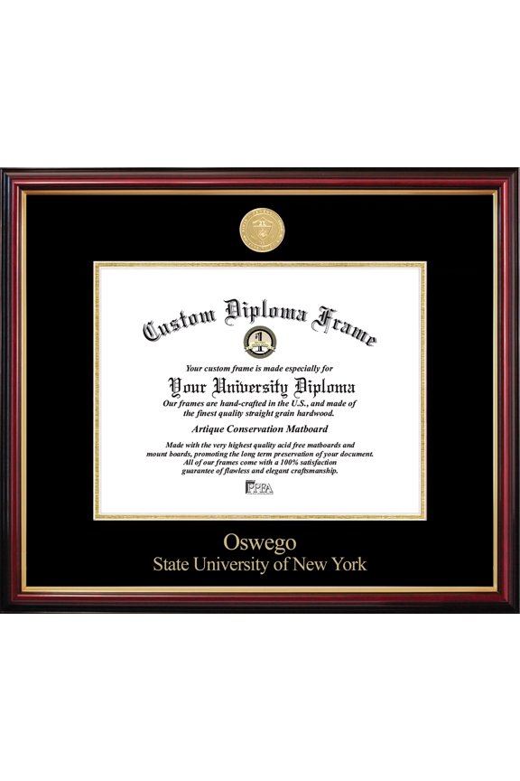 State U of New York Oswego Petite Diploma Frame