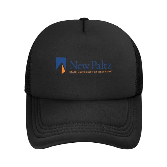 State University Of New York At New Paltz Solid Color Lightweight Adult Mesh Baseball Cap