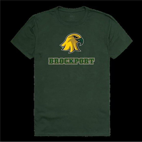 State University of York at Potsdam Brockport Golden Eagles The Freshmen T-Shirt, Forest Green - Medium