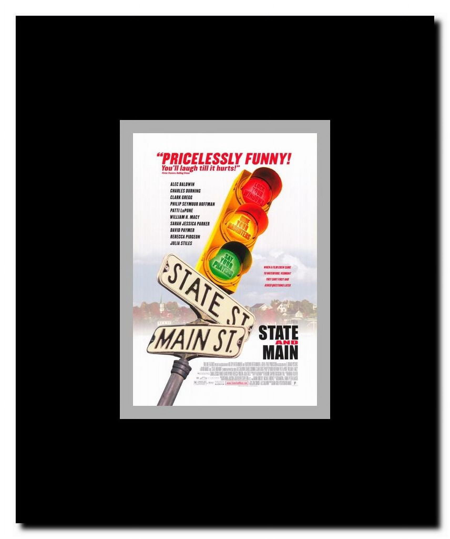 State and Main Framed Movie Poster