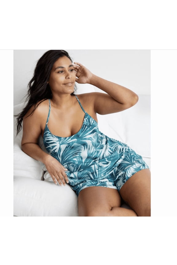 Women's Crepe De Chine Cami Short Pajama Set,