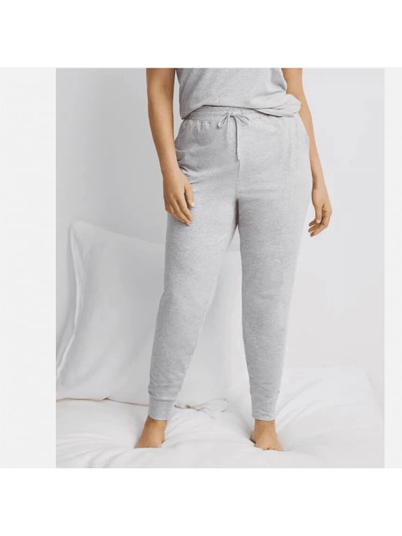 Women's Jogger Pajama Pants - Sleep Grey Heather XS