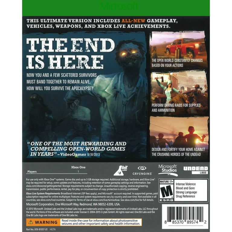 State of Decay, Microsoft, Xbox One, 885370895742 - Walmart.com