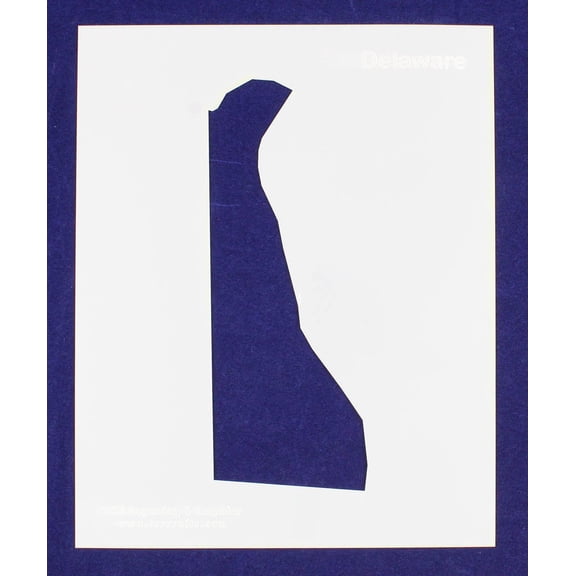 State of Delaware Stencil 14 Mil 8" X 10" Painting /Crafts/ Templates