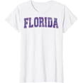thumbnail image 1 of State of Florida Varsity Blue Weathered Design T-Shirt, 1 of 2