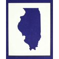thumbnail image 1 of State of Illinois Stencil 14 Mil 8" X 10" Painting /Crafts/ Templates, 1 of 2