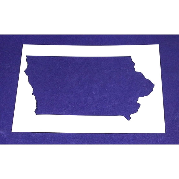 State of Iowa Stencil 14 Mil 8" X 10" Painting /Crafts/ Templates