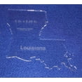 thumbnail image 1 of State of Louisiana Template 6" X 5.72" - Clear ~1/4" Thick Acrylic, 1 of 3
