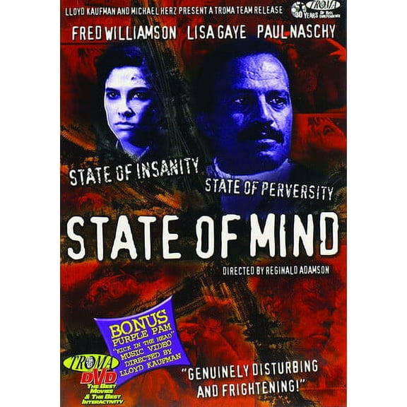 State of Mind (1992) (DVD), Troma, Horror