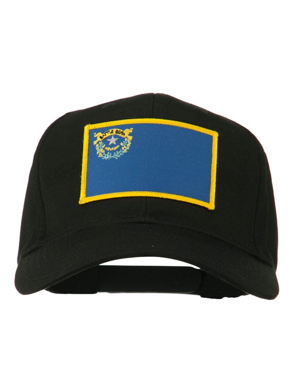 State of Nevada Embroidered Patch Cap - Black OSFM