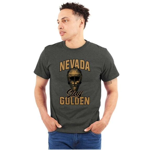 State of Nevada Stay Golden Tailgate Plus Size Crewneck Graphic Tee Shirt Brisco Brands 2X