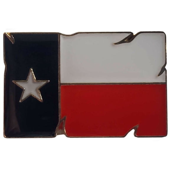 State of Texas Vintage Distressed Flag Motorcycle Hat Cap Lapel Pin