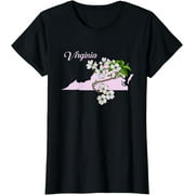 State of Virginia Flower the American Dogwood T-Shirt