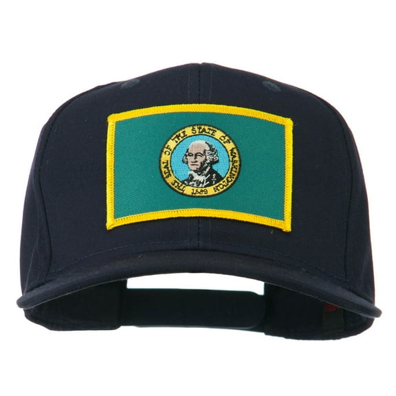State of Washington Embroidered Patch Cap - Navy OSFM