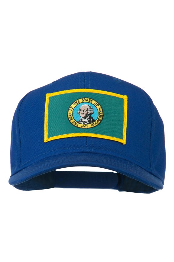 State of Washington Embroidered Patch Cap - Royal OSFM