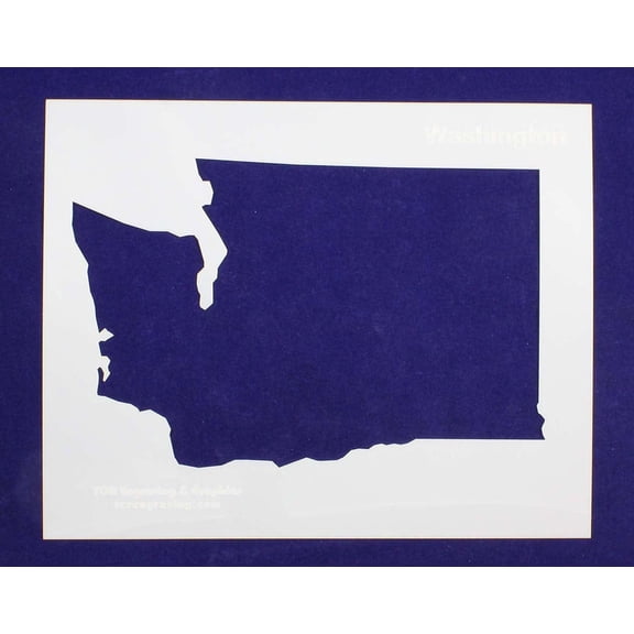 State of Washington Stencil 14 Mil 8" X 10" Painting /Crafts/ Templates