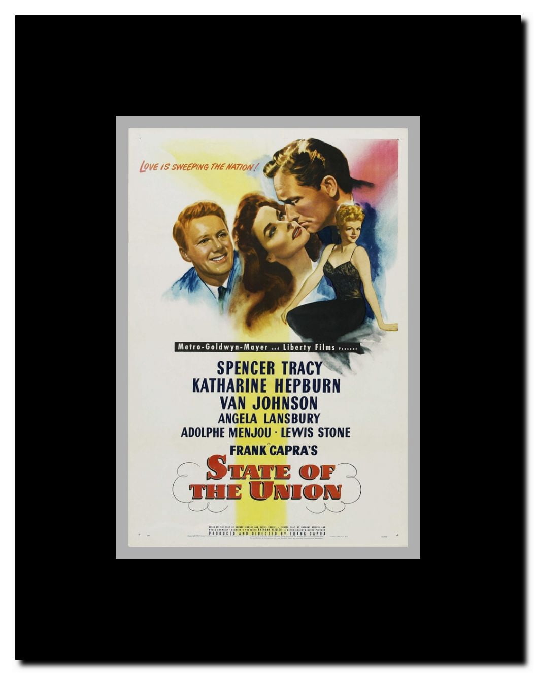 State of the Union Framed Movie Poster