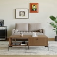 thumbnail image 1 of StateSide 59" Vegan Leather Office Loveseat, Square Arm 2-Seater Sofa for Reception, Home Office & Small Spaces, 1 of 5