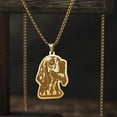 thumbnail image 1 of Statement Bloodhound Animal Necklace For Women Cute Dog Lover Stainless Steel Jewelry Pendant Necklace, 1 of 4
