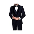 thumbnail image 1 of Statement ENCOREV Men's 3 Piece Shawl Collar Tuxedo - Navy - 46L, 1 of 1
