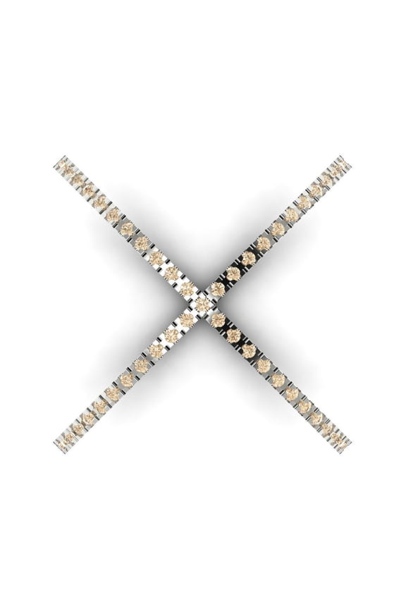 Statement Engagement Ring for Women - 0.245ct Natural Morganite in 14K White Gold Promise Ring