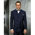 thumbnail image 1 of Statement Men's 100% Wool Suit - 10 Button Vest, 1 of 1