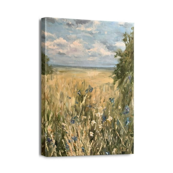 Statement Piece forHome12x16inch Vintage Maximalist Unframed Botanical Art Print by Famous Artist for Eclectic Decor & Bedroom Aesthetics