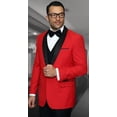 thumbnail image 1 of Statement Red Modern Fit 3 Piece Shawl Collar Tuxedo Encore, 1 of 1