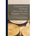 thumbnail image 1 of Statement of Purpose, Structure and Research Goals (Paperback), 1 of 5