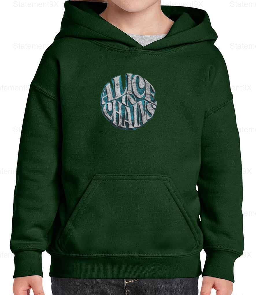 ALICE IN CHAINS circle emblem HOODIE - - Merchandise Oficial