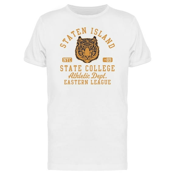 Staten Island Tiger T-Shirt Men -Image by Shutterstock, Male Medium
