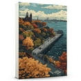 thumbnail image 1 of Staten Island Travel Canvas, Vintage City Canvas New York Canvas Wall Art, Staten Island Canvas Colorful, New York Picture Canvas - 104AZ1334, 1 of 2