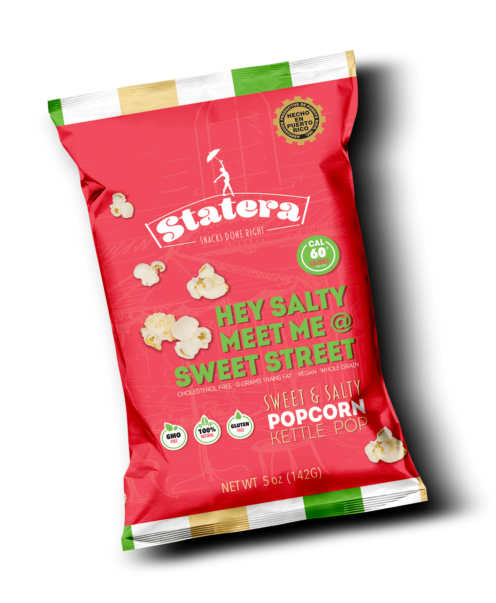 Statera Sweet & Salty Popcorn, 5 oz Bag