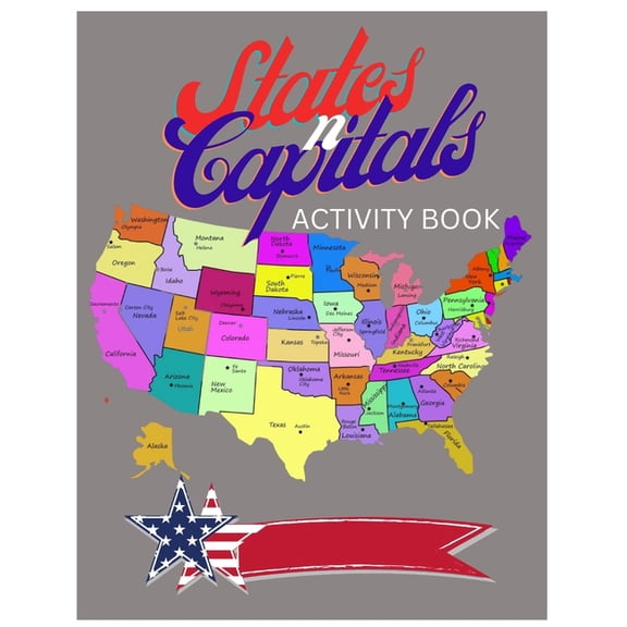 States and Capitals Activity Book