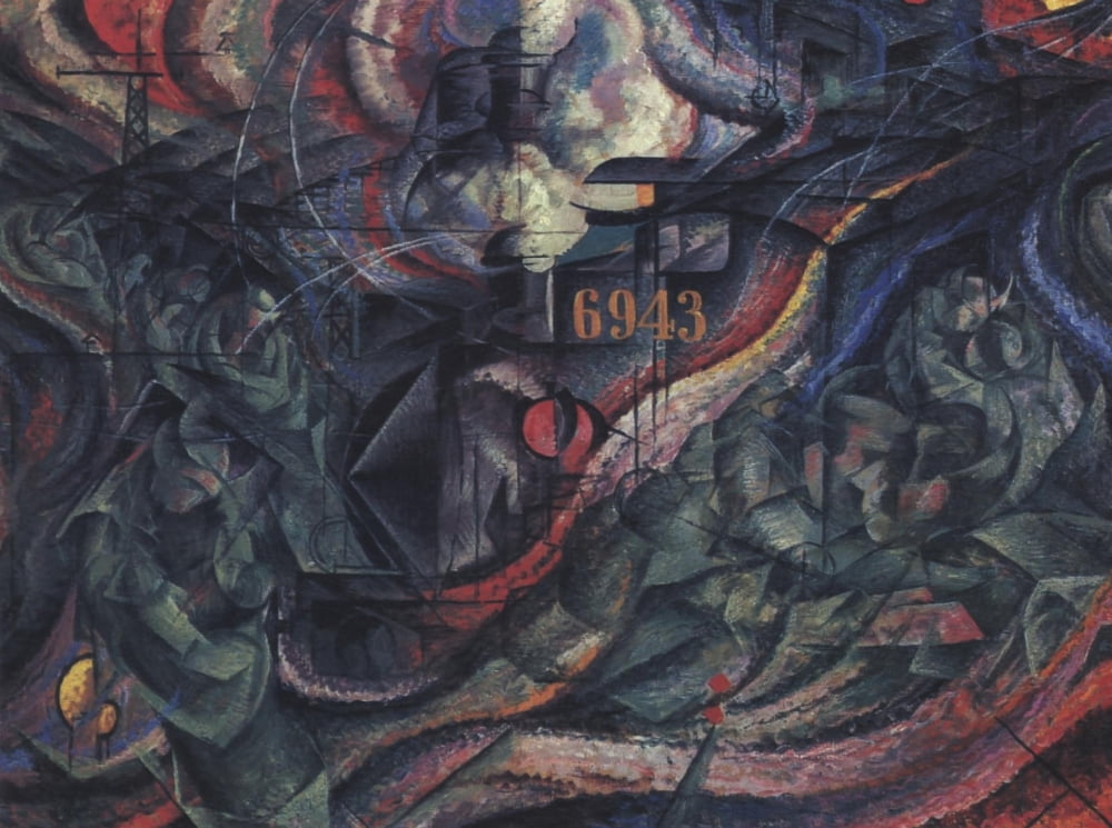 States of Mind The Farewells 1911 Canvas Art - Umberto Boccioni (18 x 24)