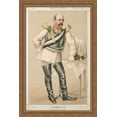 thumbnail image 1 of Statesmen No.660 Caricature of Count von Bismarck Schoenausen 26x40 Large Gold Ornate Wood Framed Canvas Art by James Tissot, 1 of 2